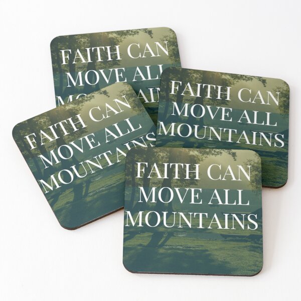 Item preview, Faith Can Move All Mountains designed and sold by Tiannalaw.