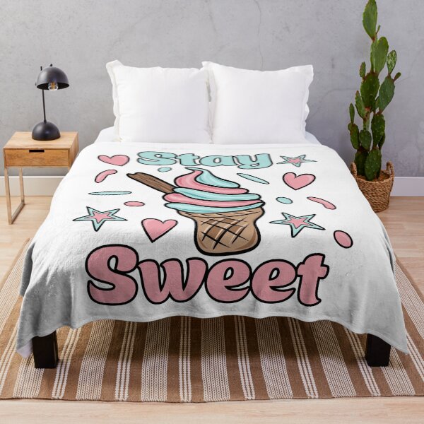 Item preview, Stay Sweet Ice Cream Cone Design designed and sold by CreativeDraws42.