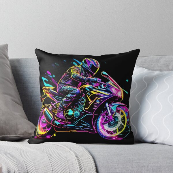Item preview, Neon Futuristic Superbike designed and sold by beluxe.