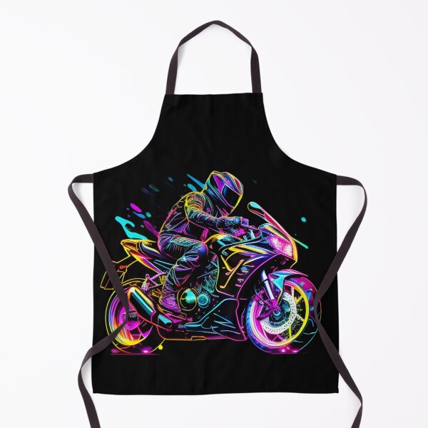 Item preview, Neon Futuristic Superbike designed and sold by beluxe.