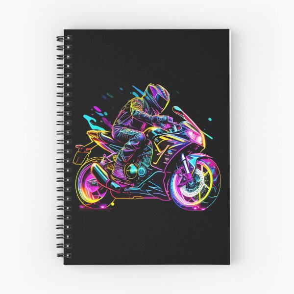 Item preview, Neon Futuristic Superbike designed and sold by beluxe.