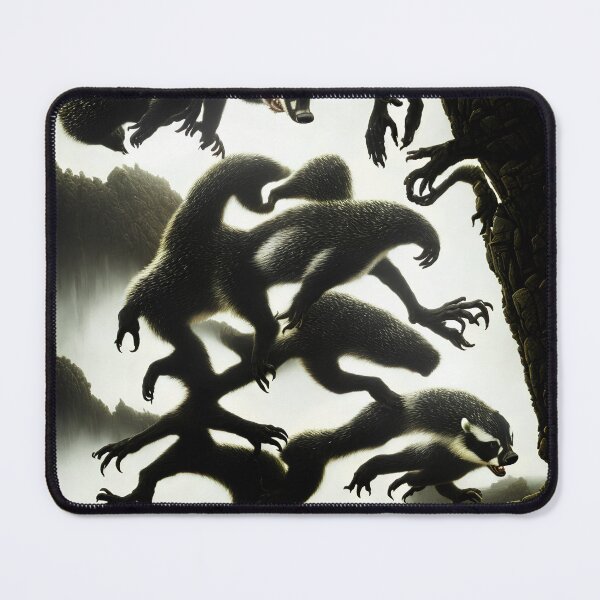Item preview, Smiling Mutated Badger designed and sold by Kroop.
