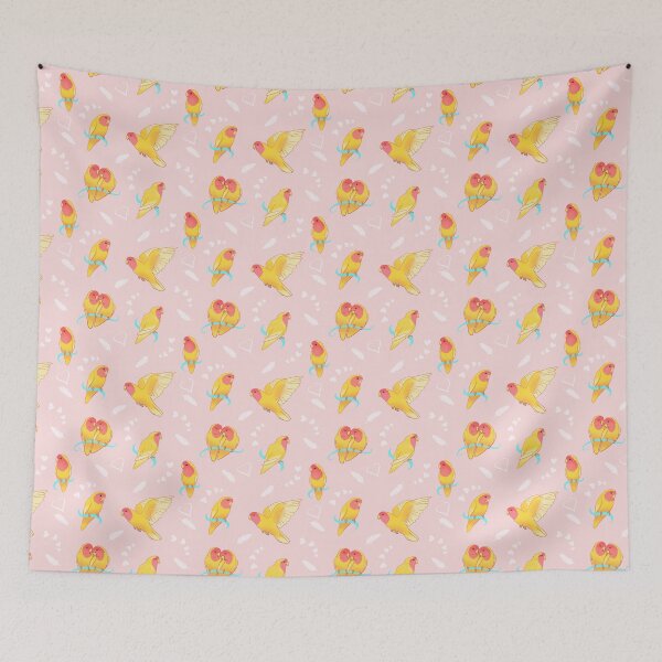 Item preview, Peach Faced Lutino Lovebird designed and sold by sylvanmist.