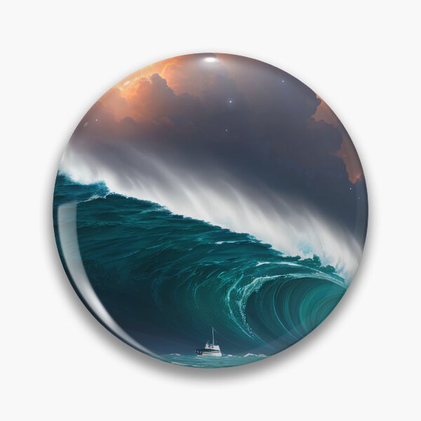 Item preview, A Cosmic Odyssey: A Beautiful Painting of a Ship Sailing Through the Stars designed and sold by D3monic.