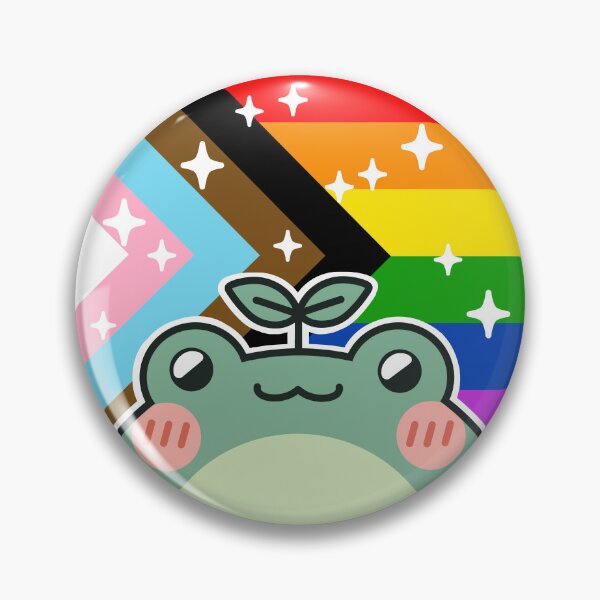 Item preview, Pride Frog: Progress LGBT Flag designed and sold by kaleidoink designs.