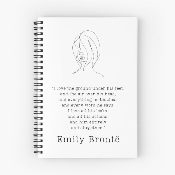 Item preview, "Entirely and altogether" - Emily Brontë designed and sold by BookberryGarden.