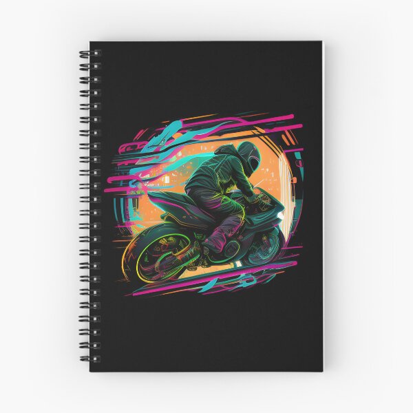 Item preview, Neon Futuristic Superbike designed and sold by beluxe.