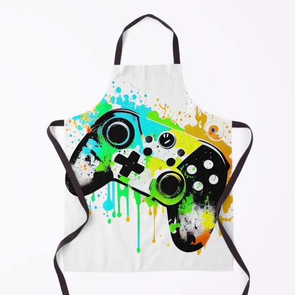 Item preview, "Get in the Game: A Playful and Colorful Illustration of a Gamepad" designed and sold by Mykhailov.