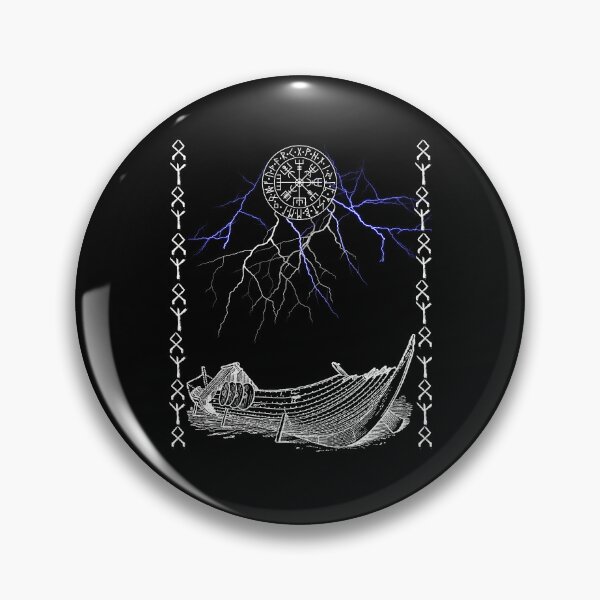 Item preview, Vegvisir and Drakkar designed and sold by RoxXxaNa94.