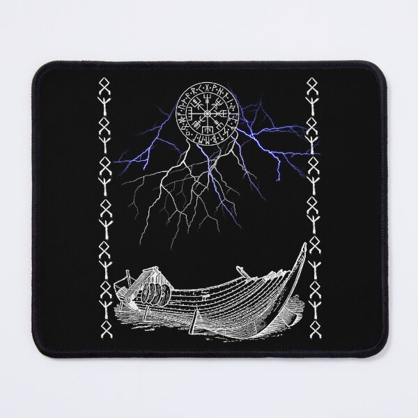 Item preview, Vegvisir and Drakkar designed and sold by RoxXxaNa94.