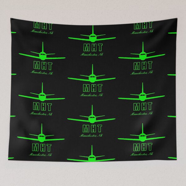 Item preview, MHT Manchester New Hampshire NH Airport Code designed and sold by Lartheviking.