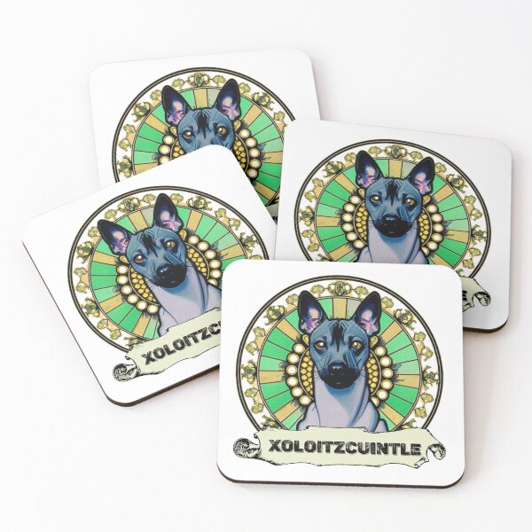 Item preview, Mexican hairless head painting designed and sold by Xolo-Rescue.