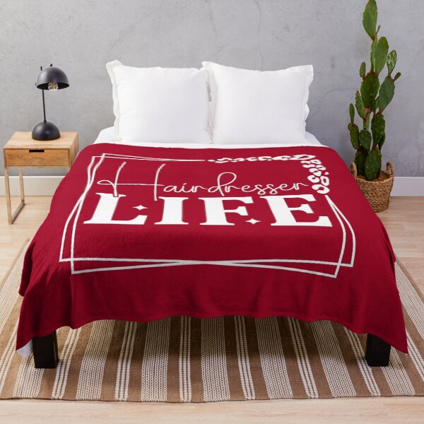 Item preview, Hairdresser Life on Red designed and sold by sweetbelle.
