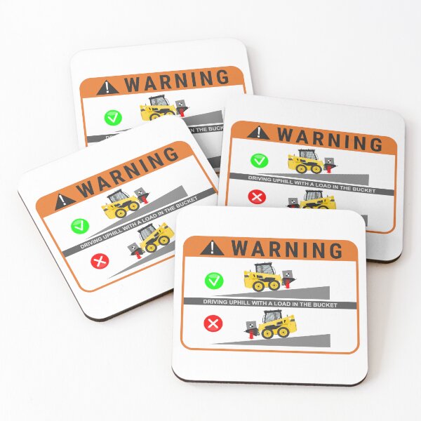 Item preview, Driving uphill with a load in the bucket. designed and sold by safetyguide.