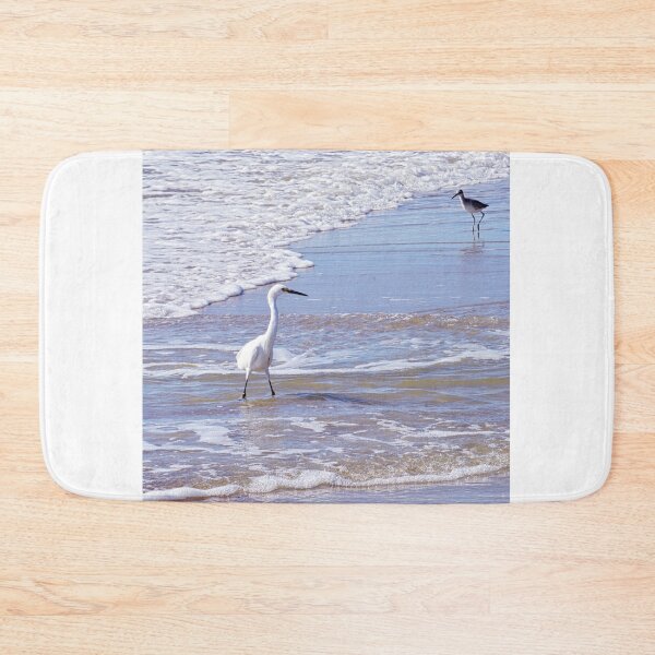 Item preview, Wading Egret And Sandpiper Vertical designed and sold by LisaWootenPhoto.