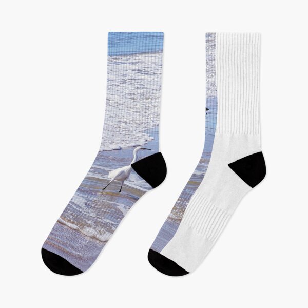 Item preview, Wading Egret And Sandpiper Vertical designed and sold by LisaWootenPhoto.