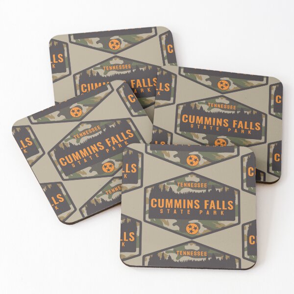 Item preview, Cummins Falls State Park State Park Tennessee Camouflage Forest Badge designed and sold by palmettodigital.