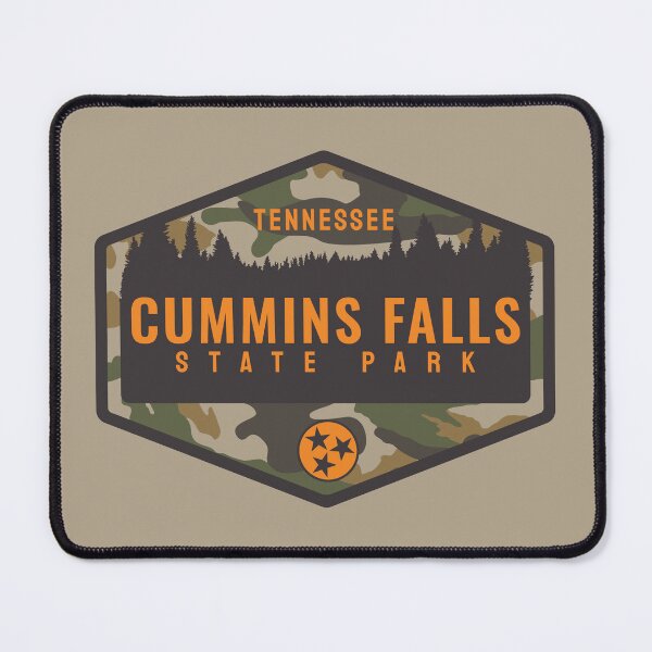 Item preview, Cummins Falls State Park State Park Tennessee Camouflage Forest Badge designed and sold by palmettodigital.
