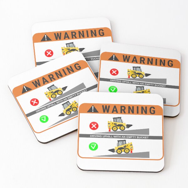 Item preview, Driving uphill with an empty bucket. designed and sold by safetyguide.