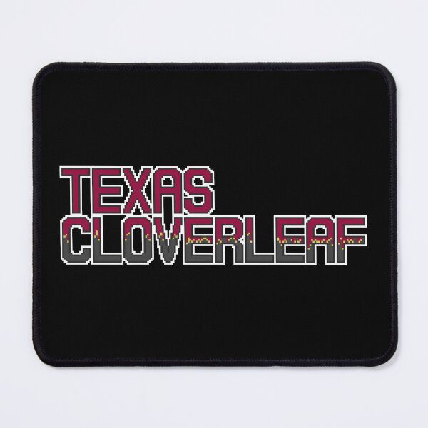 Item preview, Texas Cloverleaf pixel art designed and sold by Calum Margetts Illustration.