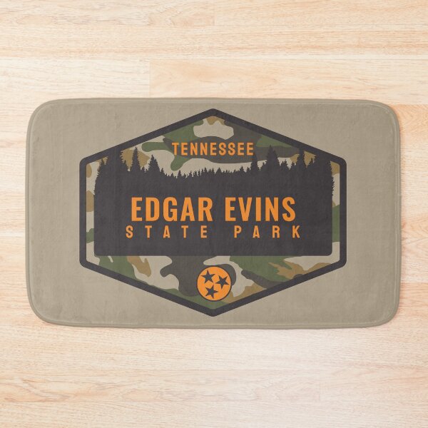 Item preview, Edgar Evins State Park State Park Tennessee Camouflage Forest Badge designed and sold by palmettodigital.