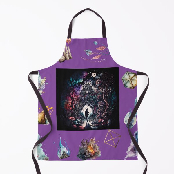 Item preview, DARK AND MYSTICAL WONDERLAND ON PURPLE designed and sold by ORIGENcreate.