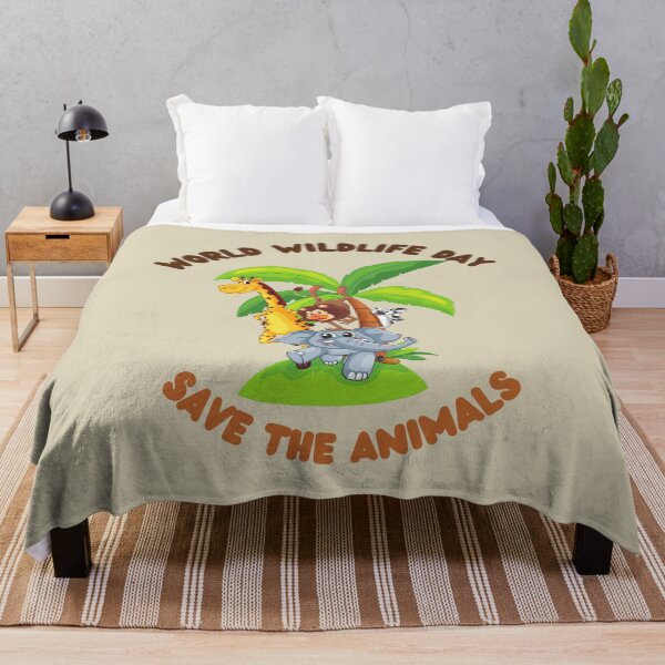 Item preview, World Wildlife Day - Save The Animals designed and sold by MugsAndDuds.
