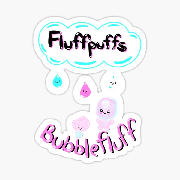 Bubblefluff Fluffpuffs Sticker