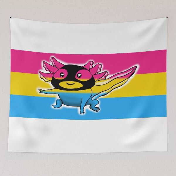 Item preview, Pansexual Axolotl (V13) designed and sold by SamIsWhat8.