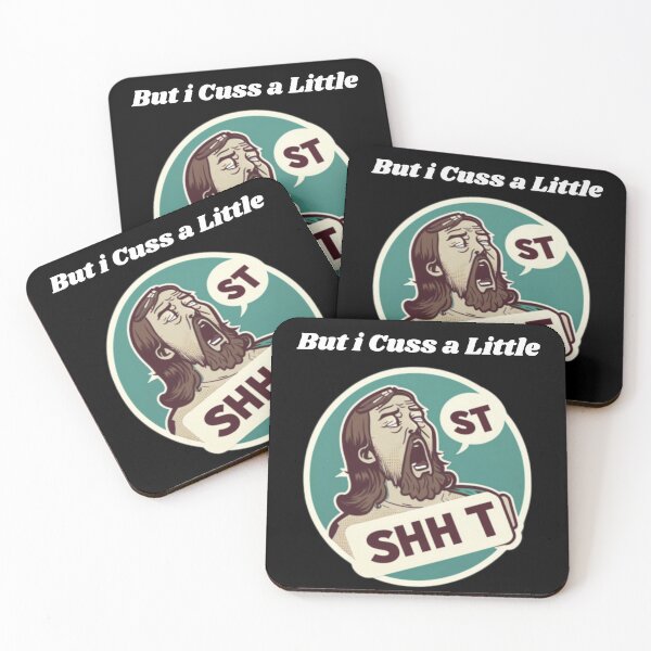 Item preview, I Love Jesus But I Cuss A Little designed and sold by minimal-tahseen.