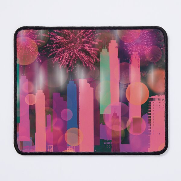 Item preview, City lights pink designed and sold by chuckletuckle.