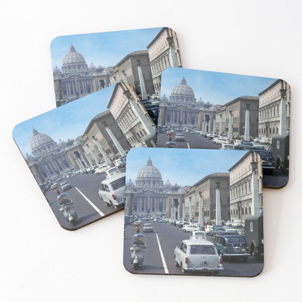 Item preview, 1960s - Road to Vatican City with St. Peter's Basilica designed and sold by thatwaslife.