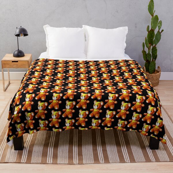 Moschino Bear Throw Blankets for Sale Redbubble