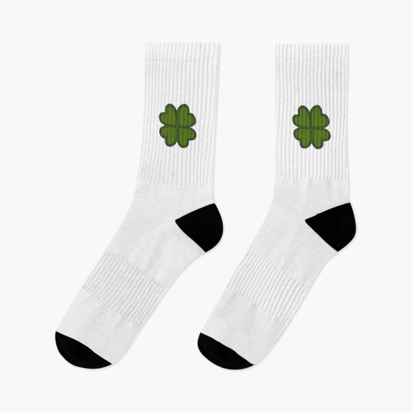 Item preview, Lucky Four Leaf Clovers in a Line designed and sold by markeralchemy.