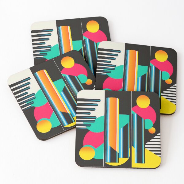 Item preview, Tubular Algorithms Memphis Style 80's Design designed and sold by Tanis-Tweedale.