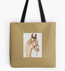 A Thoroughbred Portrait Tote Bag