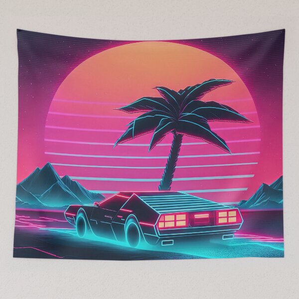 Item preview, Neon Cruiser: Driving into the Future designed and sold by Mullet Monkey.