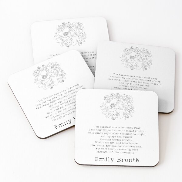 Item preview, "infinite immensity" - Emily Brontë designed and sold by BookberryGarden.