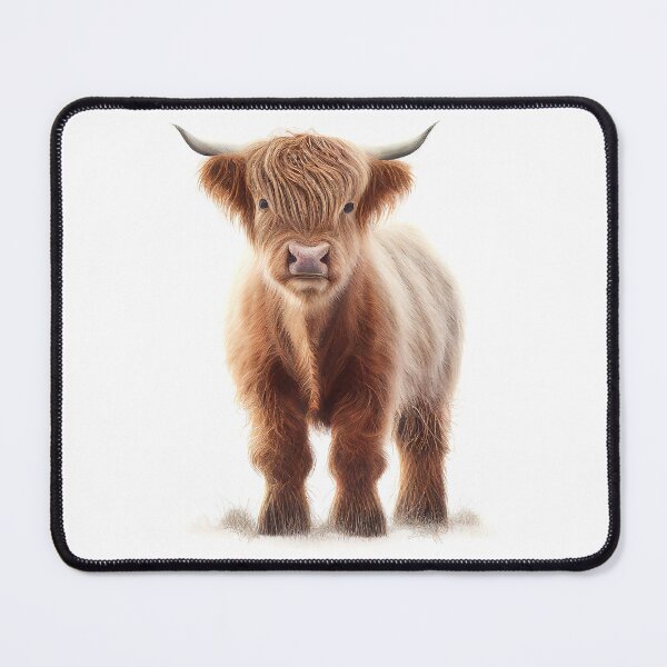 Item preview, Cute baby highland cow standing designed and sold by Steve-Craig.
