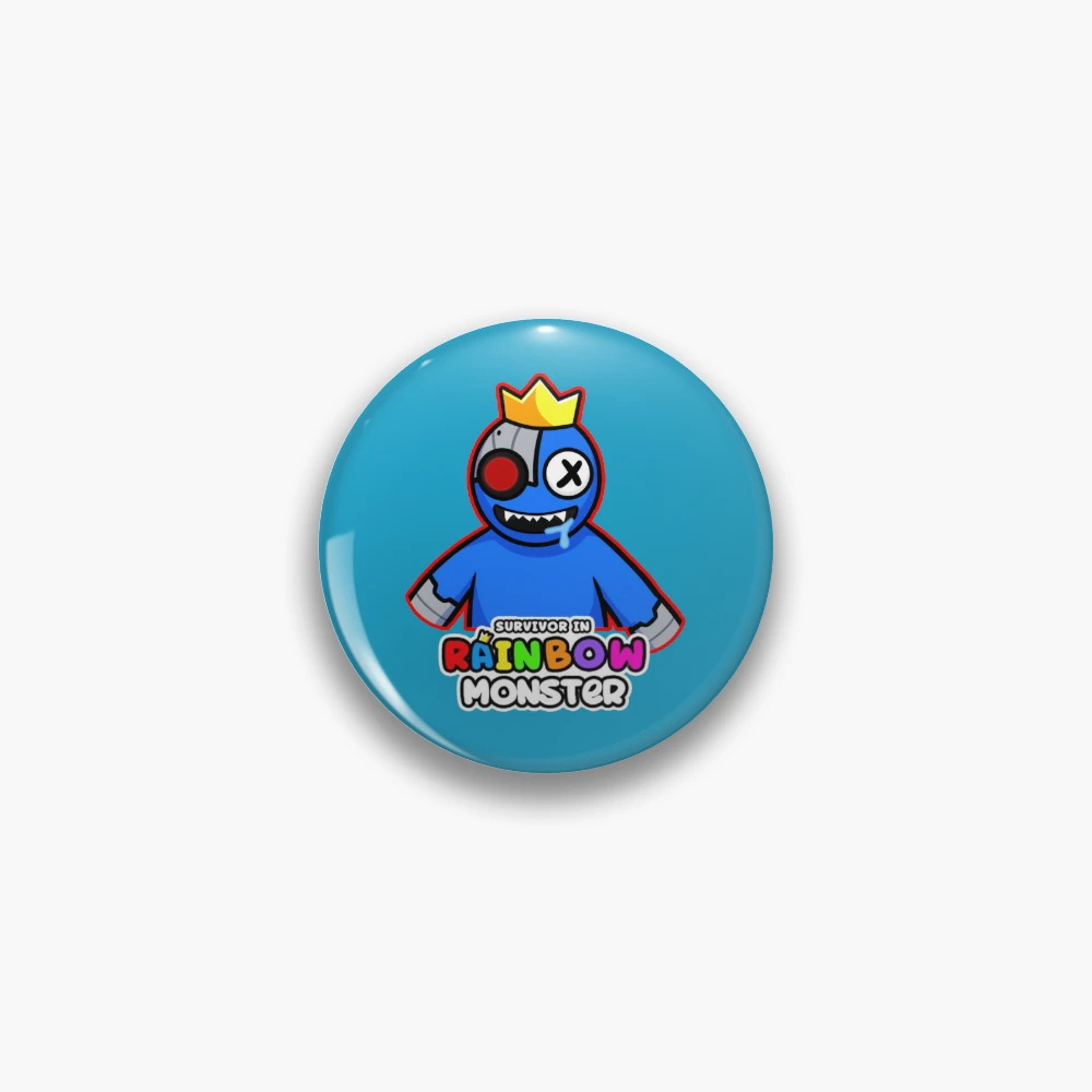 RAINBOW MONSTER, Blue Rainbow Friends. Blue Roblox Rainbow Friends  Character, roblox, video game. Halloween Art Board Print for Sale by  Mycutedesings-1