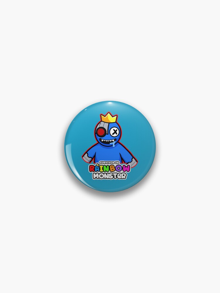 Rainbow Friends Tattoo Stickers Roblox Game Blue Monster Toys Cute