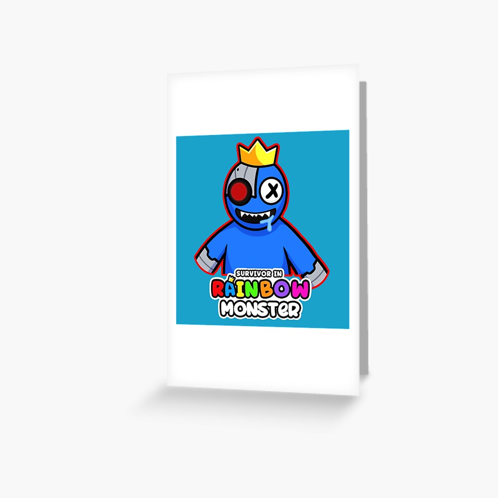 Blue Rainbow Friends. Blue Roblox Rainbow Friends Characters, roblox, video  game. Halloween Poster for Sale by Mycutedesings-1