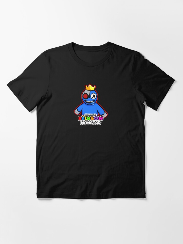 Happy face Blue Rainbow Friends. Blue Roblox Rainbow Friends Characters,  roblox, video game Essential T-Shirt for Sale by Mycutedesings-1