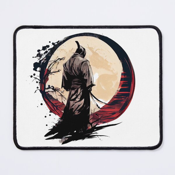 Item preview, Japanese Samurai Qi Baishi Style designed and sold by Alex Seiti Hamada.