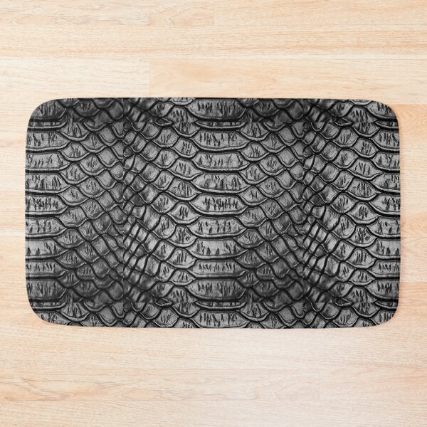 Item preview, Black And White Gray Snake Skin Pattern designed and sold by Patternawy.