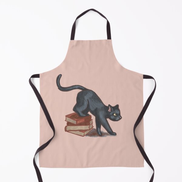 Item preview, Curious Cat on Book Stack designed and sold by Danielle Seay.