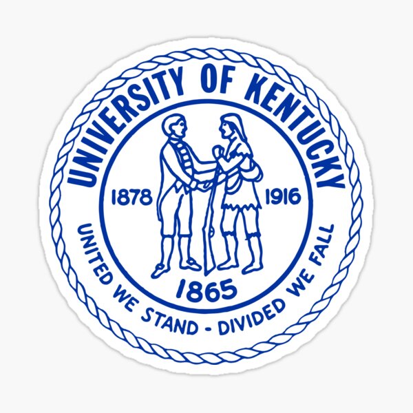 University of Kentucky Logo Commonwealth Sticker