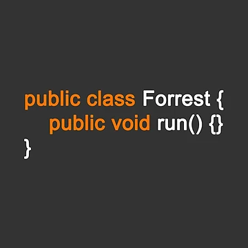 Artwork thumbnail, Programming Code - Forrest Gump by Graham Baitson