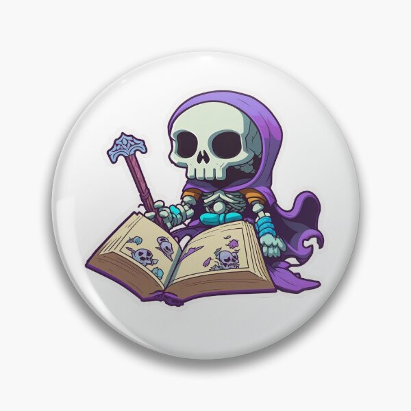 Item preview, Sticker Skeleton reading book designed and sold by xhemojashari.