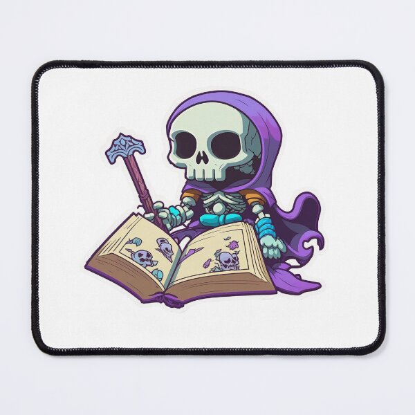 Item preview, Sticker Skeleton reading book designed and sold by xhemojashari.